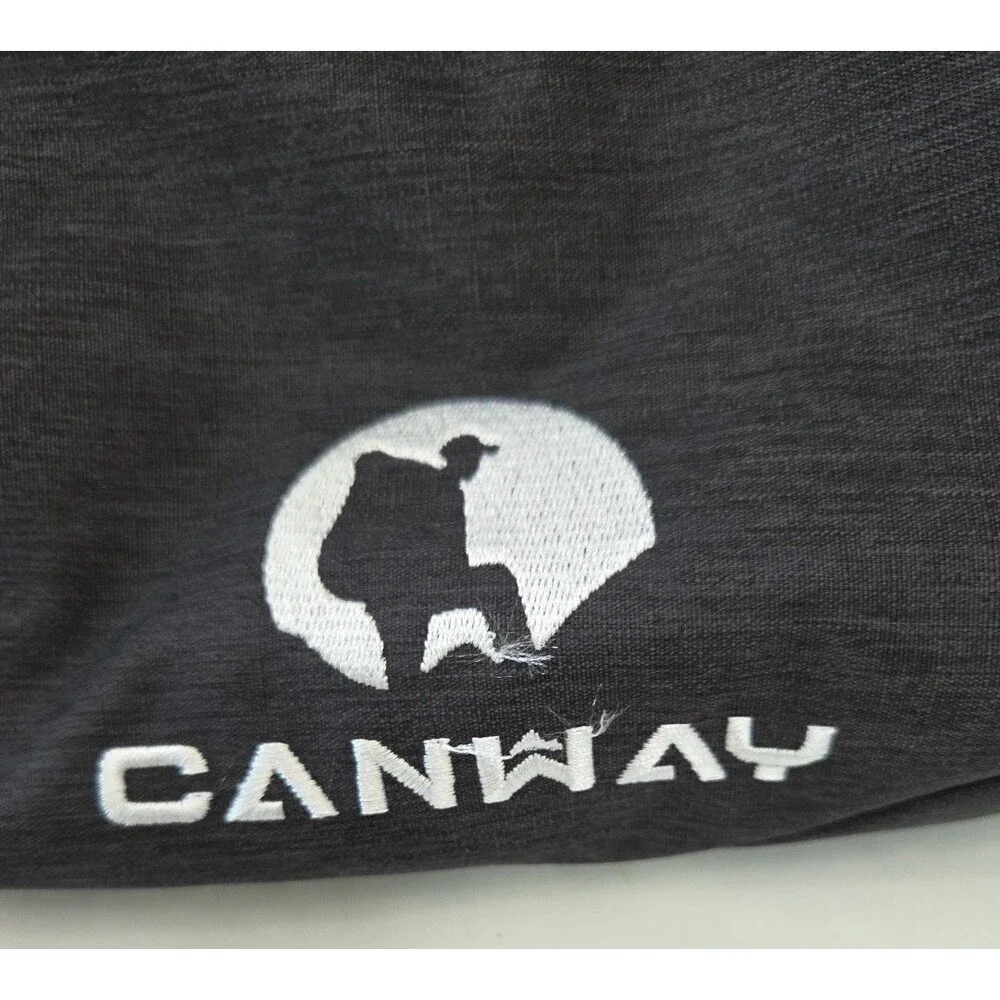 Canway Gym Duffel Bag Travel Sports Bag Carry On Overnight Black Redbmulti...